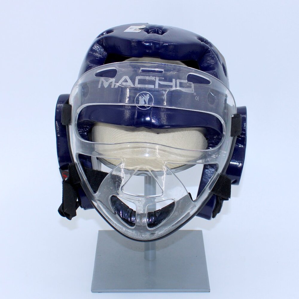 Macho Universal Youth Sparring Headgear Face Shield Small